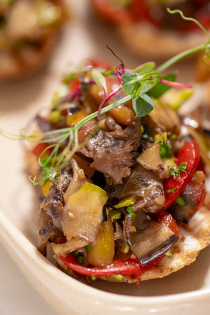 Mexican tacos with beef.の写真素材