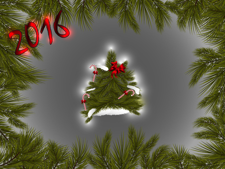 Christmas in the colorful and luminous backgroundのイラスト素材