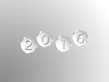 3d paper Abstract Christmas cardのイラスト素材