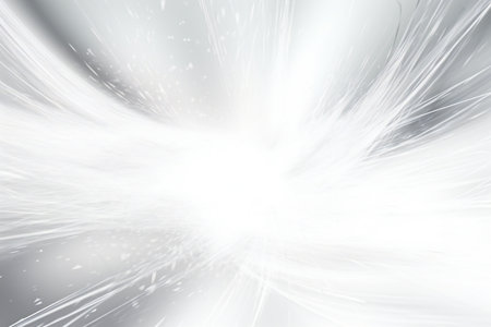 Abstract background with white and gray lines. Fractal art.の素材