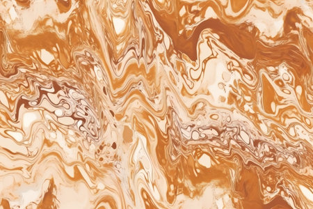 Abstract background of liquid gold marbling paint. Marbling texture designの素材