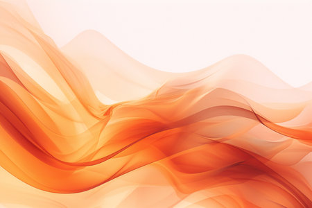 abstract orange background with smooth lines in it,の素材
