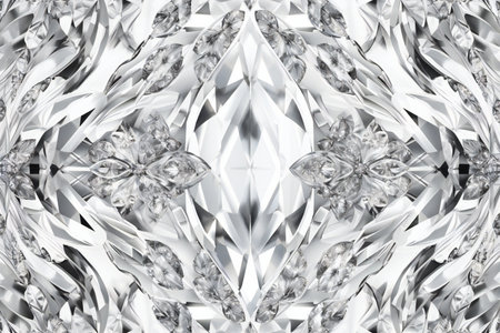 Macro closeup of fractal flower, digital artwork for creative graphic designの素材