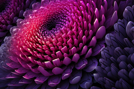 Abstract fractal. Fractal art background for creative design. Decoration for wallpaper, desktop, poster, cover booklet. Print for clothes, t-shirt. Creative illustration for designの素材