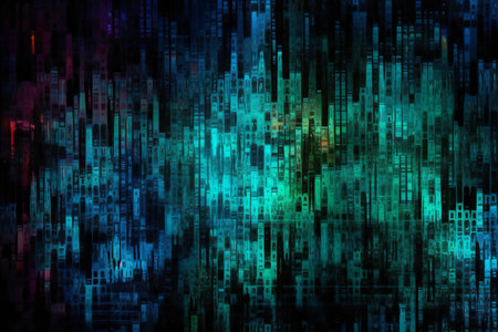 abstract colorful background, computer generated, fractal abstract background, textureの素材
