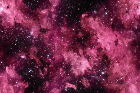Stars of a planet and galaxy in a free space Elements of this image furnishedの素材