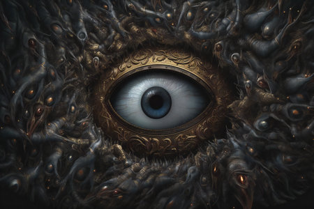 Eye of God. High resolution.の素材