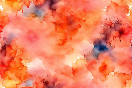 Watercolor abstract background. Hand-drawn illustration for your design.の素材