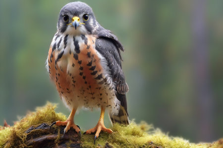 Peregrine Falcon (Falco peregrinus)の素材