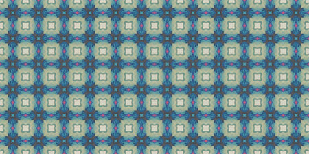 Seamless Repeatable Abstract Geometric Pattern. Ornamental Tile Texture