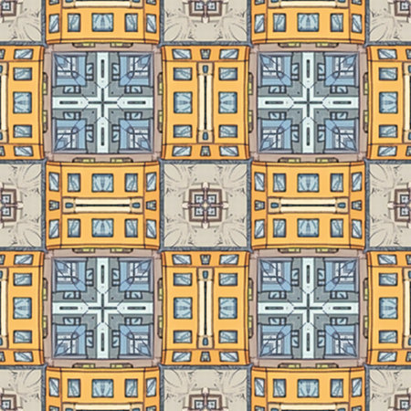 Seamless pattern with ancient greek ornament.