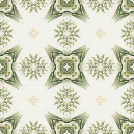 Seamless pattern with decorative ornament. For eg fabric, wallpaper, wall decorations.