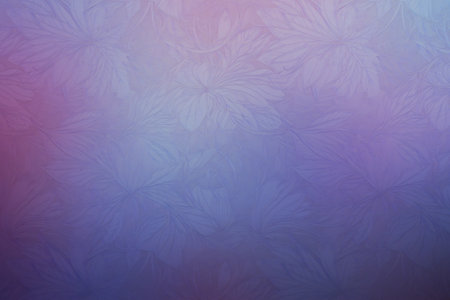Abstract illustration of blue and purple Impasto background,