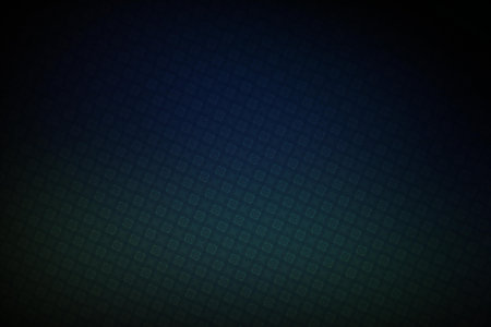 Dark blue abstract background with squares.