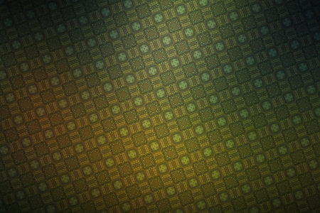abstract background with a pattern in green and brown colors on a black background