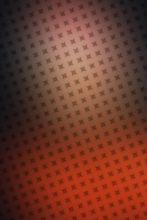Abstract background with a geometrical pattern in red and orange colorsの写真素材