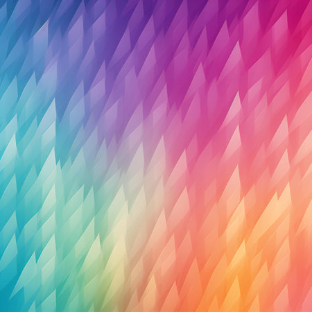Abstract background with colorful geometric pattern.の素材