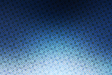 Abstract blue background with hexagon pattern and copy space for text.の写真素材