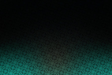 Blue binary code on black background.の写真素材