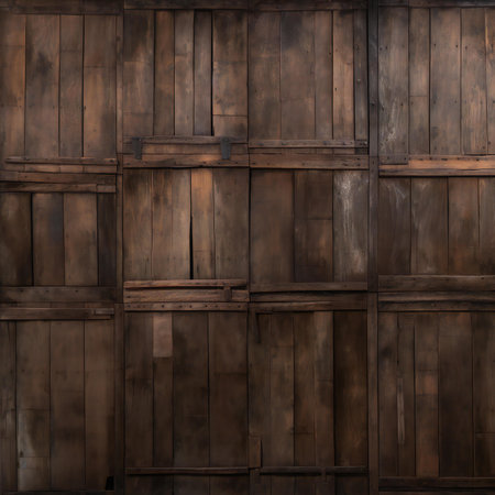 Wooden texture background. 3D rendering. High resolution image.の素材