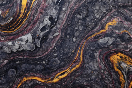 Marble abstract acrylic background. Marbling artwork texture. Agate ripple pattern. Gold powder.の素材