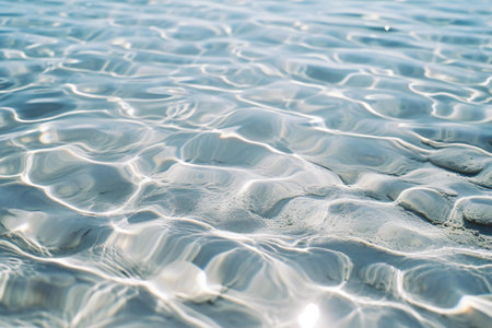 soft wave on the sea beach, abstract background. soft focus.の素材
