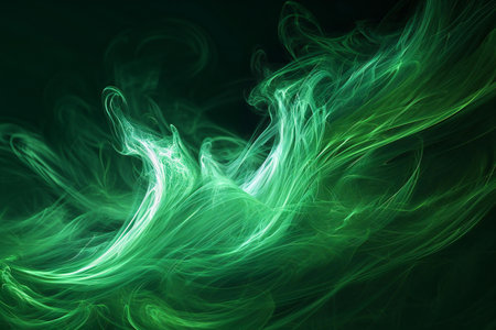 Abstract fractal background. Design element for brochure, advertisements, presentation, web and other graphic designer works. Digital collage.の素材