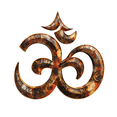 Rusty metal font. Letter C.の素材