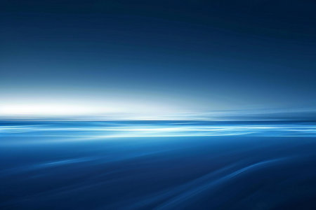 abstract blue background with some smooth lines in it and some motion blurの素材