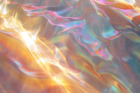 abstract background of colored water with a lot of sparkles and highlightsの素材