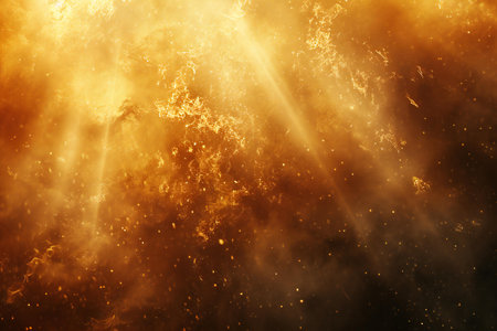 abstract fire background with some smooth lines in it and some rays in itの素材