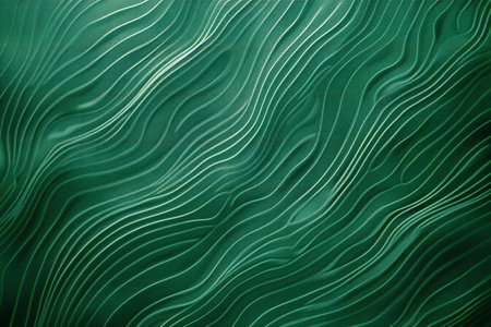 abstract green background with some smooth lines in it and some grunge effectsの素材