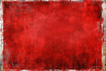 Grunge red background with space for your text or image.の素材