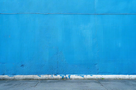street wall background,Industrial background, empty grunge urban street with warehouse brick wallの素材