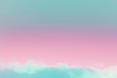 Soft cloudy is gradient pastel,Abstract sky background in sweet colorの素材