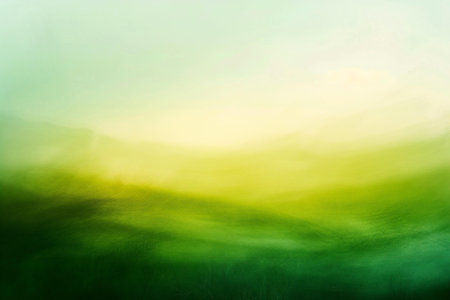 Green and yellow abstract background with space for your text or image.の素材