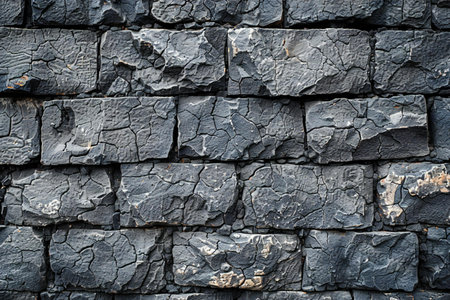 Featuring a brick wallpaper or wall background with gray color gray brick wall wallpaperの素材