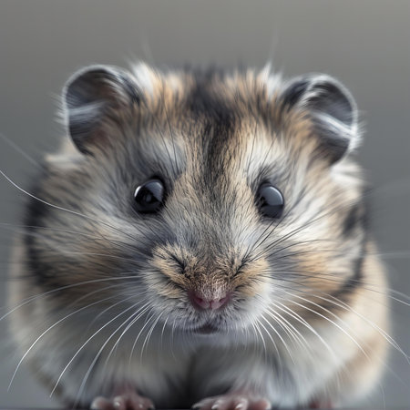 Featuring a hamster , close-up portrait , high quality, high resolutionの素材