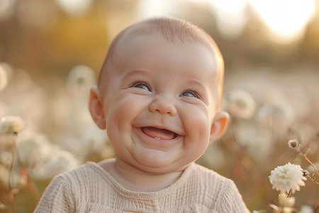 A close up of a ba, high quality, high resolutionの素材