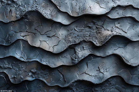 Digital image of  dark grey cement wall with different textures, high quality, high resolutionの素材