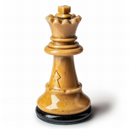 Chess king isolated on a white background. 3D illustration.の写真素材