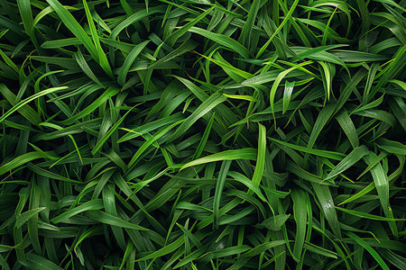 Green grass texture background. Top view of fresh green grass background.