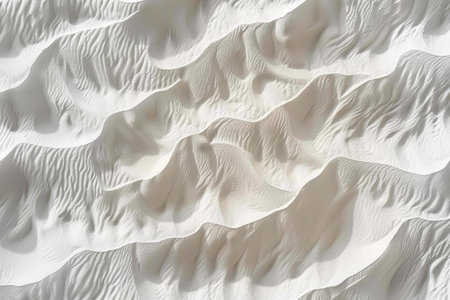White sand dune texture. Abstract background and texture for design.