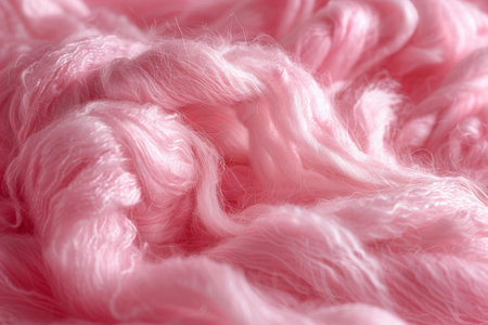 pink wool fabric as a background, macro photo, close up