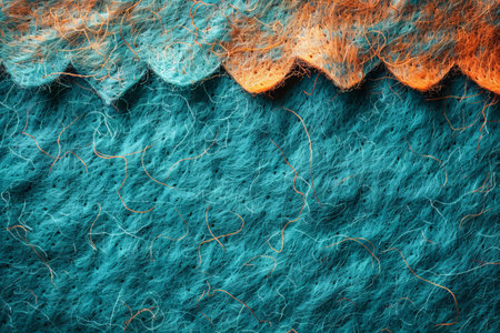 Felt background. Close up of woolen texture.の写真素材