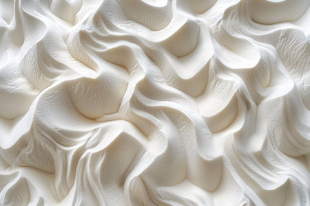Close up of white foam texture background. Abstract background and texture.