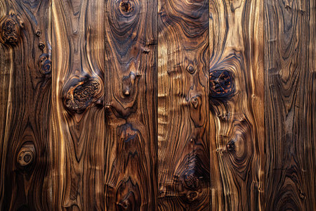 Wooden texture. Lining boards wall. Wooden background pattern. Showing growth ringsの写真素材