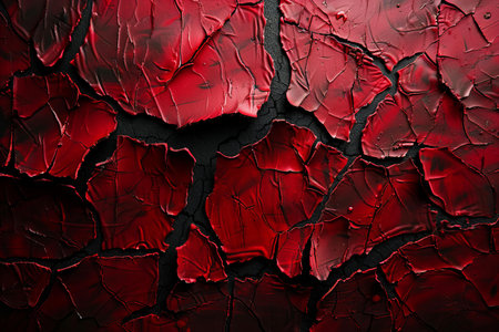 Grunge cracked wall background with space for text or image.の写真素材