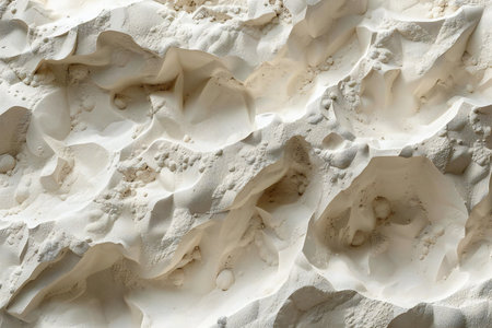 White sand texture, close up. Abstract background and texture for design.