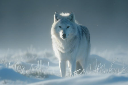 Arctic Wolf (Canis lupus arctos)